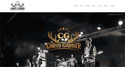 Desktop Screenshot of chrisgarnermusic.com
